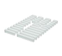 XINGLIDA Computer Cable Organizing Holder Set 34PCS Acrylic Cable Organize Holder Clips For Power Supply Unit Cables