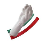 XINGLIDA Funny Italian Hand Motion Sculpture Swinging Hand Ornament Decorative Desk Accent For Travel Enthusiasts Italy Lover's Decorative Piece