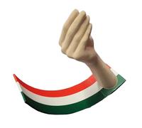 XINGLIDA Funny Italian Hand Motion Sculpture Swinging Hand Ornament Decorative Desk Accent For Travel Enthusiasts Italy Lover's Decorative Piece