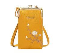 XINGLIDA Grip Ending Vertical Tiny Phone Bag PU Leather Dense Crossbody Bag With Modifiable Belt For Daily Rudiments