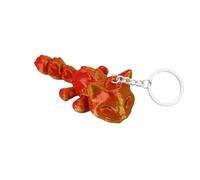 XINGLIDA Innovative 3D Printed Keychain Movable Keychain 3D Printed Key Chain for A Unique and Individualized Touch