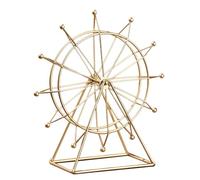 XINGLIDA Iron Ferris Wheel Ornament Home Interior Decoration For Bedroom Hallway Wine Cabinet Bookshelf Decor Car Interior Large Decorations For Party