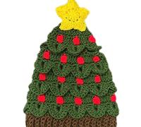 XINGLIDA Keeping Warm Christmas Tree Hat Multifunction Decorations Household For Indoor Outdoor Traveling Camping