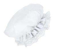 XINGLIDA Maid Bonnet Cosplay Baby Ruffled Brim Delicate Lace For Women Lady Halloween Cosplay Headwear Accessory