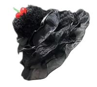 XINGLIDA Novelty Fascinator Hat Clip Lace Handmade Birthday Cake Accessories For Women Clip Headpiece Birthday Art
