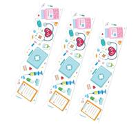 XINGLIDA Nurse Day Themed Border Trim Healthcare Themed Borders Trim Wall Sticker 59ft Long 70mm Wide for Hospital and Office Nurse Day Decoration
