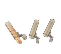 XINGLIDA Portable Clear Toothpick Holders Compact Travel Kitchens Restaurant Essential Storage Case Toothpick Container Portable Case