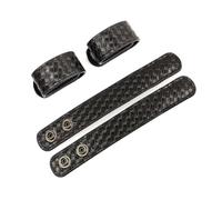 XINGLIDA Set Of 4 Belt Keeper With Double Button Duty Belt Keeper Leather Buckle Fit 2.28Inch Duty