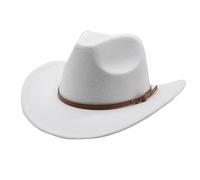 XINGLIDA Unisex Cowboy Top Hat Vintage Cowgirl Hat Knight Cosplay Party Props Fedora ConcertTour Costume Headwear Western Cowboy Wide Brim