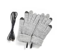 XINGLIDA USB Heated Gloves Winter Warm Heated Gloves Winter Touchscreens Gloves Adjustable Hand Warmer Gloves For Men Women