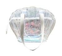 XINGLIDA Women Beach Bag Large Capacity Shoulder Bag Shells Shape Handbag Shopping Dating Swimming Travel Storage Womens Pvc Shoulder Shells Shape Beach Large Capacity Handbag For Travel