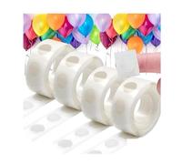 Xinglongs Balloon Glue Dots Clear Glue dot Sticker Removable Adhesive Balloon DIY Craft Birthday Wedding Party Decoration Sticky Tape(30 Roll (3000PCS))