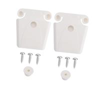 Xinglongs Cooler Hinges 4Pcs Cool Box Hinge Kit with Screws, Plastic Metal Replacement Latch for Ice Chest Repair
