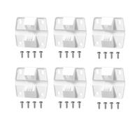 Xinglongs Cooler Hinges L60A Plastic Cooler Hinge Set 10-Pack with Screws, Rustproof Replacement Parts for Cooler Repair