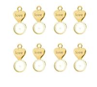 Xinglongs Earring Backs 60 Pcs Love Heart Shaped Silicone Ear Back Stoppers Adjustable Lobe Support DIY Jewelry Earring Making Accessories(Gold)