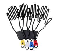 Xinglongs Golf Gloves Stretcher 4 Pcs Golf Glove Holder With Key Chain ABS Plastic Rack Dryer Hanger Stretcher Gloves Drop Ship