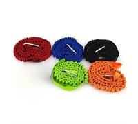 Xinglongs Kayak Paddle Grips 3 Pcs Adjustable Elastic Paddle Leash With Safety Hook Fishing Rod Coiled Lanyard Cord Tie Rope Rowing Boat Accessory(Blue)
