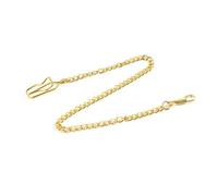 Xinglongs Pocket Watch Chain 8-Pack 37cm Bronze Alloy Pocket Watch Chains, for Antique & Vintage Pocket Watches(-GD)