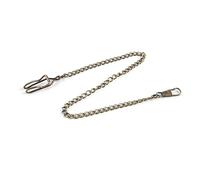 Xinglongs Pocket Watch Chain 8-Pack Bronze Alloy Pocket Watch Chains, for Antique & Vintage Quartz Watches(Bronze)