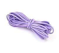 Xinglongs Waxed Leather Necklace Cord 10Pcs 10yard/lot 2.5mm Faux Suede Cord Leather Rope Handmade Thread String(Light purple)