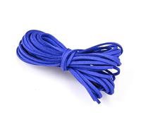 Xinglongs Waxed Leather Necklace Cord 10Pcs 10yard/lot 2.5mm Faux Suede Cord Leather Rope Handmade Thread String(Dark blue)