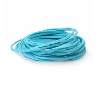 Xinglongs Waxed Leather Necklace Cord 10Pcs 4M Colorful Flat Faux Suede Braided Cord Korean Velvet Leather Rope Handmade Thread String For DIY Bracelet Making(Color44)