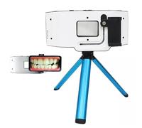 XINGLUOY Dental Mobile Photography Light, Dental Photography Aid with Removable Bracket and Portable Bag, 3 Group Lights Adjustable Independently and Stereoscopic Shooting Effect