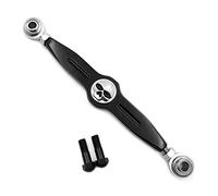 Xingmoto Replacement Shifter Rod Link for Sportster 883 Custom 2004-2010, 1200 Custom 2004-2017, Forty-Eight 2010-2021, Seventy-Two 2012-2016 Chrome Skull on Black