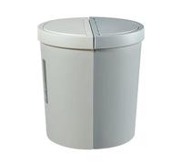 XINGNANUP Garbage Bin for Kitchen 30L Splicing Trash Can Covering Large Sorting Push-in Round Household Wall-mounted storage bucket Wast