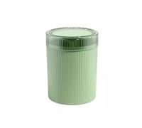 XINGNANUP Waste Bin Trash Can Press Type Large Capacity with Lid Transparent Bathroom Living Room Kitchen Bedroom, 12L Rubbish(B)
