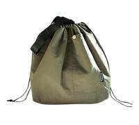XINGNIAO Canvas Drawstring Lunch Bag Insulated Lunch Tote Japanese Style Bento Tote Bag Reusable Lunch Bag with Handle and Drawstring