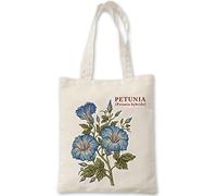 XINGNIAO Canvas Floral Botanical Tote Bag for Women Teacher, Reusable Grocery Bags, Cute Cat Tote Bags Aesthetic for Shopping