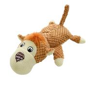 XINGNIAO Corn-Shaped Squeaky Plush Toy for Dogs and Cats - Multi-Color Chew-Resistant Interactive Pet Toy
