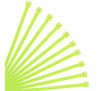 XINGO Apple Green Cable Ties Pack of 500, 300mm x 3.6mm,Premium Nylon Durable Zip Ties, Self-Locking UV Resistant Nylon Plastic Wire Ties for Indoor and Outdoor