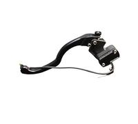 XingPuBhD Brake Clutch Lever for Suzuki Scooters Universal Motorcycle CNC Brake Master Cylinder 17.5MM Piston Hydraulic Clutch Suitable(L Black)