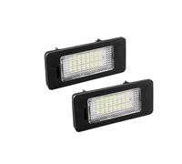 XingPuBhD For A4 For B8 For A5 For S4 For Q5 For TT For TTS 2PCS LED License Plate Lights Rear White Lamps 8T0943021 Licence Lamp Replacement