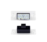 XingPuBhD For A4 For S5 For B5 For A3 For 8L For S3 For S4 For Avant 2PCS White LED License Number Plate Light Car Accessories 8D9943021 Licence Lamp Replacement