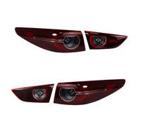 XingPuBhD For Mazda 3 Sedan 2019 2020 2021 Auto Left Right LED Rear Tail Light Warning Brake Stop Light Turn Signal Lamp Car Accessories Rear Light Lamp Lens(1 set)
