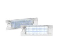 XingPuBhD For Opel For Vauxhall For Adam For Astra For Cascada For Corsa For Insignia For Meriva 2Pcs White LED Number License Plate Light Licence Lamp Replacement