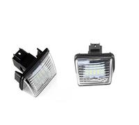 XingPuBhD For Peugeot For Partner For M49 For M59 For B9 206 207 306 307 308 406 407 5008 2PCS LED Number License Plate Lights Licence Lamp Replacement