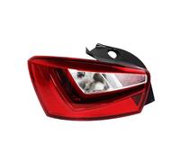 XingPuBhD For Seat For Ibiza 2013 2014 2015 2016 2017 6J4945095J 6J4945096J LED Tail Light Without Bulb Left Right Rear Brake Signal Lamp Tail Light Assembly Rear Light Lamp Lens(Left)