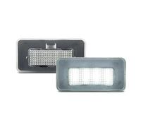 XingPuBhD For Tesla For Model S 2017-2022 For X 2016 2017 2018-2022 2Pcs White LED Number License Plate Light Replace OEM 103434100A Licence Lamp Replacement