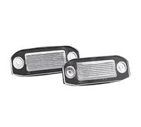 XingPuBhD For Volvo For S80 For XC90 For S40 For V60 For XC60 For S60 For C70 For V50 2PCS White LED Light Number License Plate Lights Licence Lamp Replacement