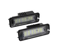 XingPuBhD For VW For Golf For MK4 For MK5 For MK6 For Passat For Polo For CC For Eos 2Pcs Car License Number Plate Lights LED Licence Lamp Replacement