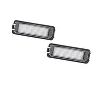 XingPuBhD For VW For GTi For Golf For Passat For B7 For CC For EOS For Scirocco For Beetle 2x Car Rear LED License Number Plate Light Licence Lamp Replacement