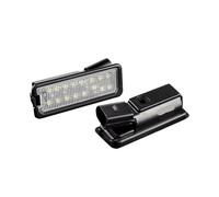 XingPuBhD For Vw For Passat For B6 For CC For Eos For Golf 4 5 6 7 For MK7 For Polo For Superb 2PCS LED Number License Plate Lights Licence Lamp Replacement