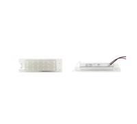 XingPuBhD License Plate Lamp For Astra For HK For Insignia For Meriva For Adam For Zafira For B For Luz 2Pcs LED No Error Canbus Car License Plate Lights Number Plate Lamp