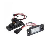 XingPuBhD License Plate Lamp For Cayenne 955 957 2002-2010 2pcs Number Lights Error Free 6500K White Led License Number Plate Light Lamps