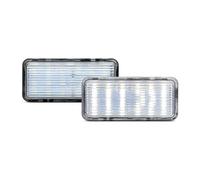 XingPuBhD License Plate Lamp For Land For Cruiser For Prado For J100 For J120 For J200 For Reiz For Mark For X 2Pcs White LED Number License Plate Light