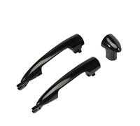 XingPuBhD Outer Door Handle for Alfa for Romeo 147 for Giulietta for Mito for Lancia Y 2012 1 Pair Front Rear Exterior Door Handles 156145296 156145295(Rear Pair)